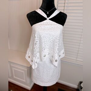 Lily Pulitzer Resort White Pearson halter dress